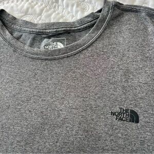 The North Face Gray long sleeved T-Shirt XXL